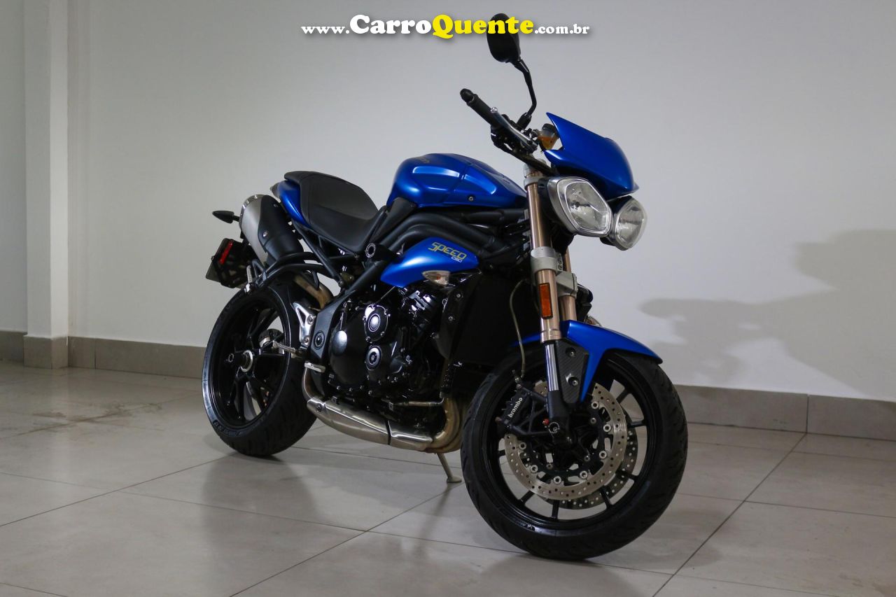 TRIUMPH   SPEED TRIPLE 1050I   AZUL 2014 1050 GASOLINA - Loja