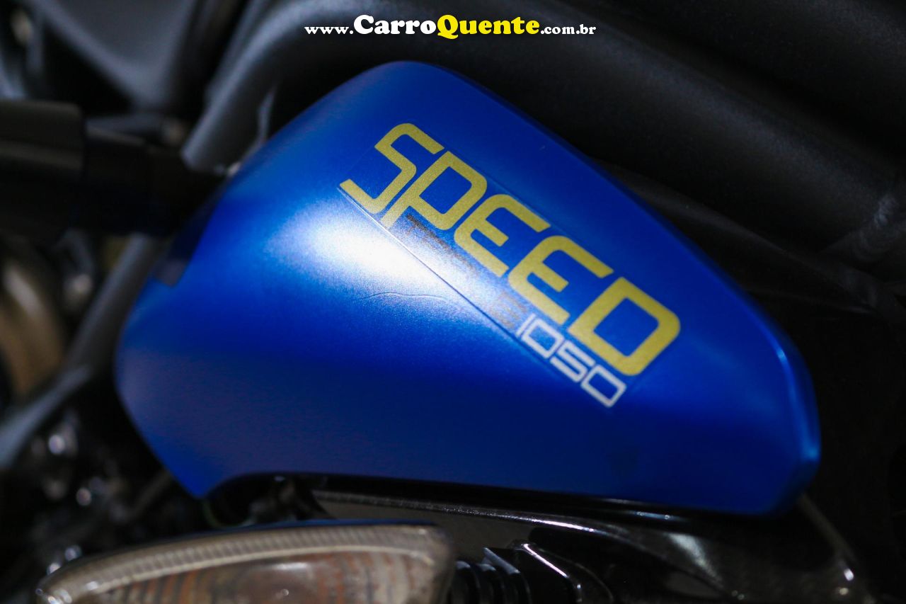 TRIUMPH   SPEED TRIPLE 1050I   AZUL 2014 1050 GASOLINA - Loja