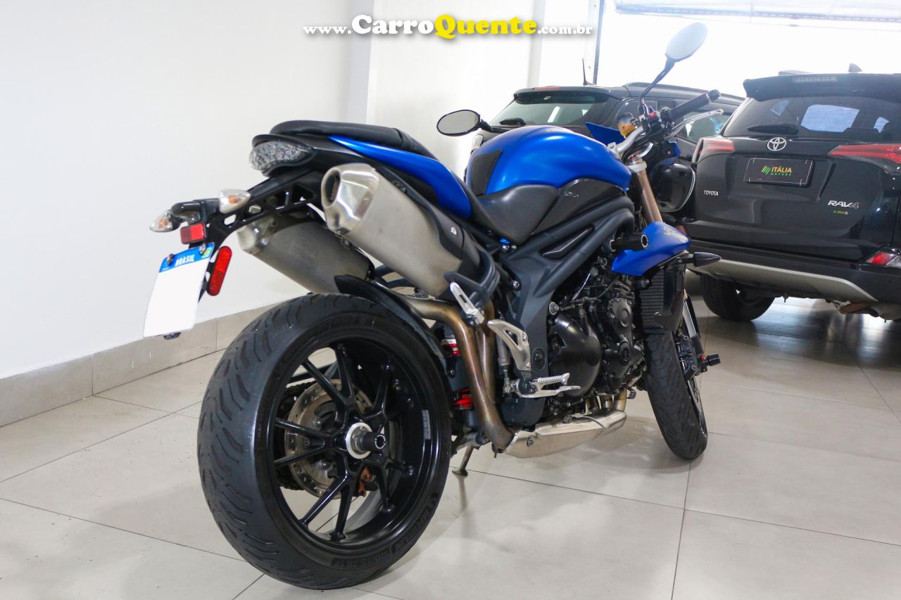 TRIUMPH   SPEED TRIPLE 1050I   AZUL 2014 1050 GASOLINA - Loja