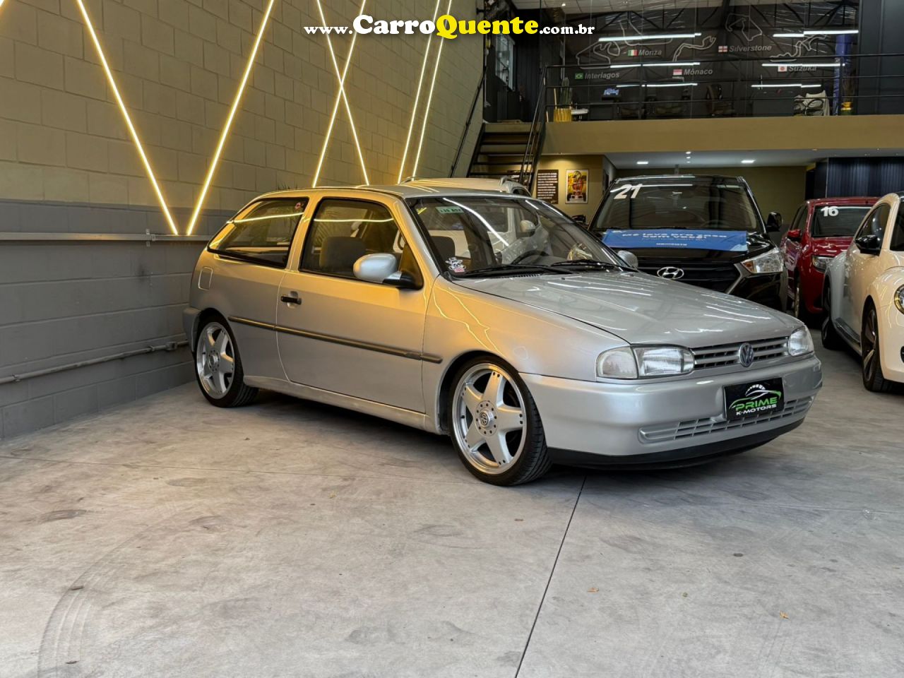 VOLKSWAGEN   GOL CLI    PRATA 1995 1.6 GASOLINA - Loja