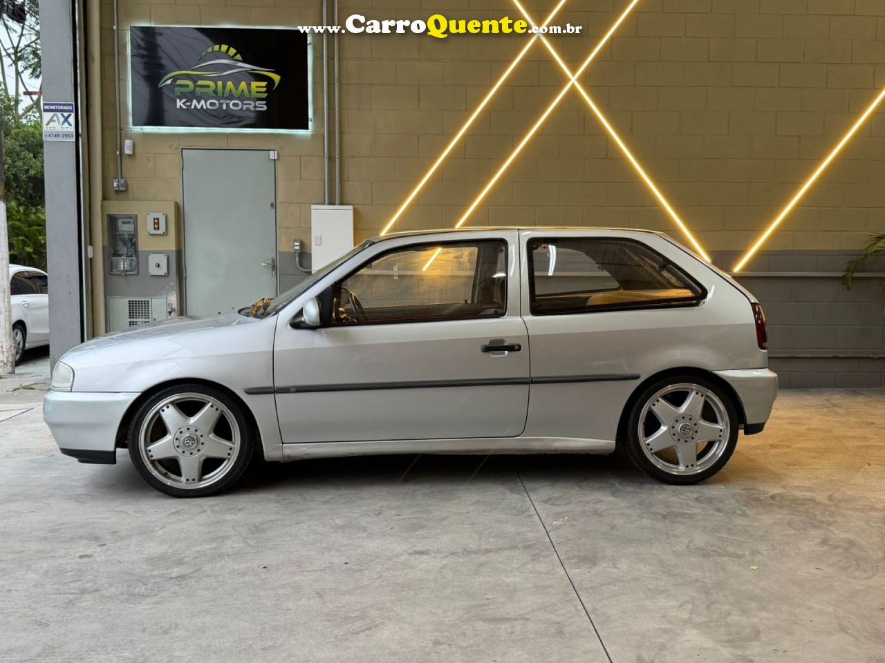 VOLKSWAGEN   GOL CLI    PRATA 1995 1.6 GASOLINA - Loja