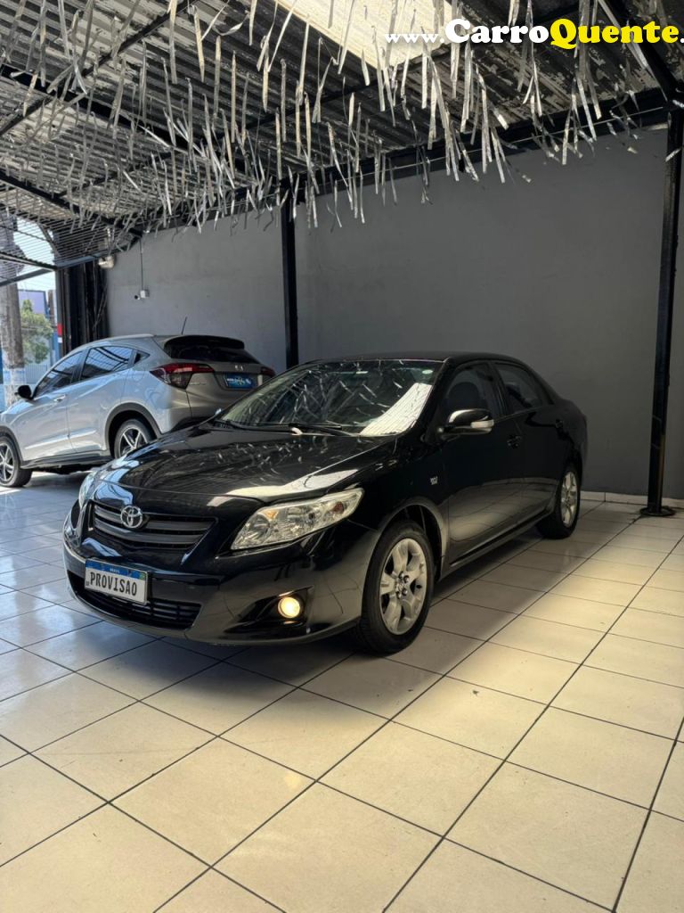 TOYOTA   COROLLA XEI 1.81.8 FLEX 16V AUT.   PRETO 2009 1.8 FLEX - Loja