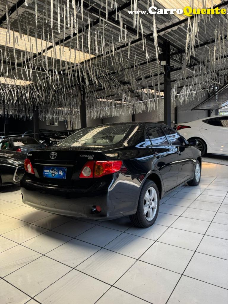 TOYOTA   COROLLA XEI 1.81.8 FLEX 16V AUT.   PRETO 2009 1.8 FLEX - Loja