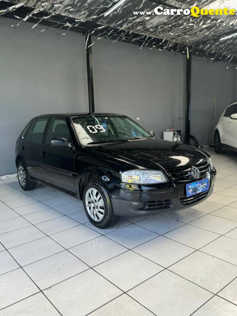 VOLKSWAGEN   GOL (NOVO) 1.0 MI TOTAL FLEX 8V 4P   PRETO 2009 1.0 FLEX - Loja