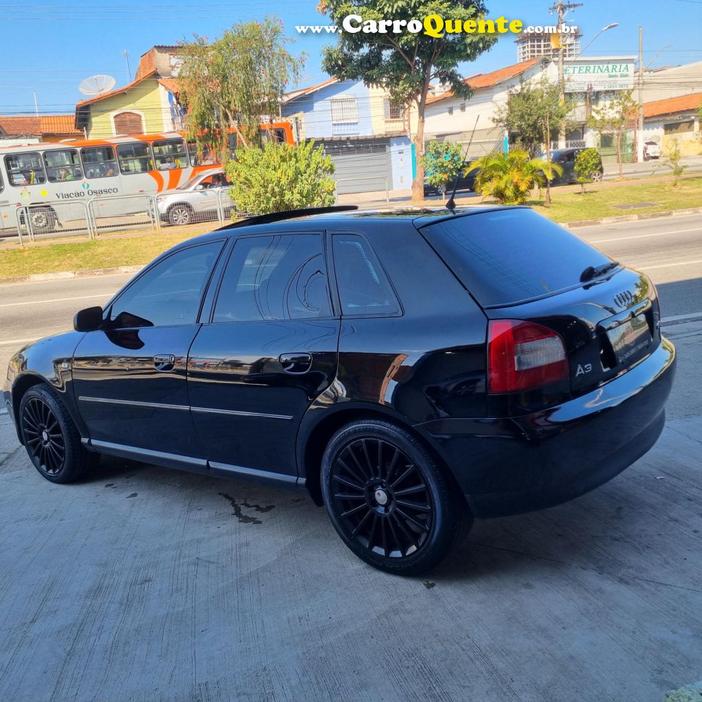 AUDI   A3 1.8 TURBO 180CV 5P MEC.   PRETO 2004 1.8 GASOLINA - Loja