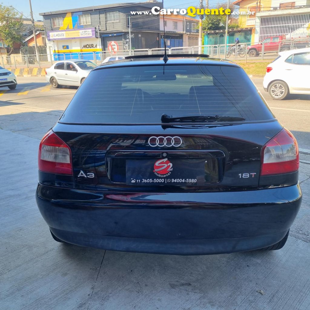 AUDI   A3 1.8 TURBO 180CV 5P MEC.   PRETO 2004 1.8 GASOLINA - Loja