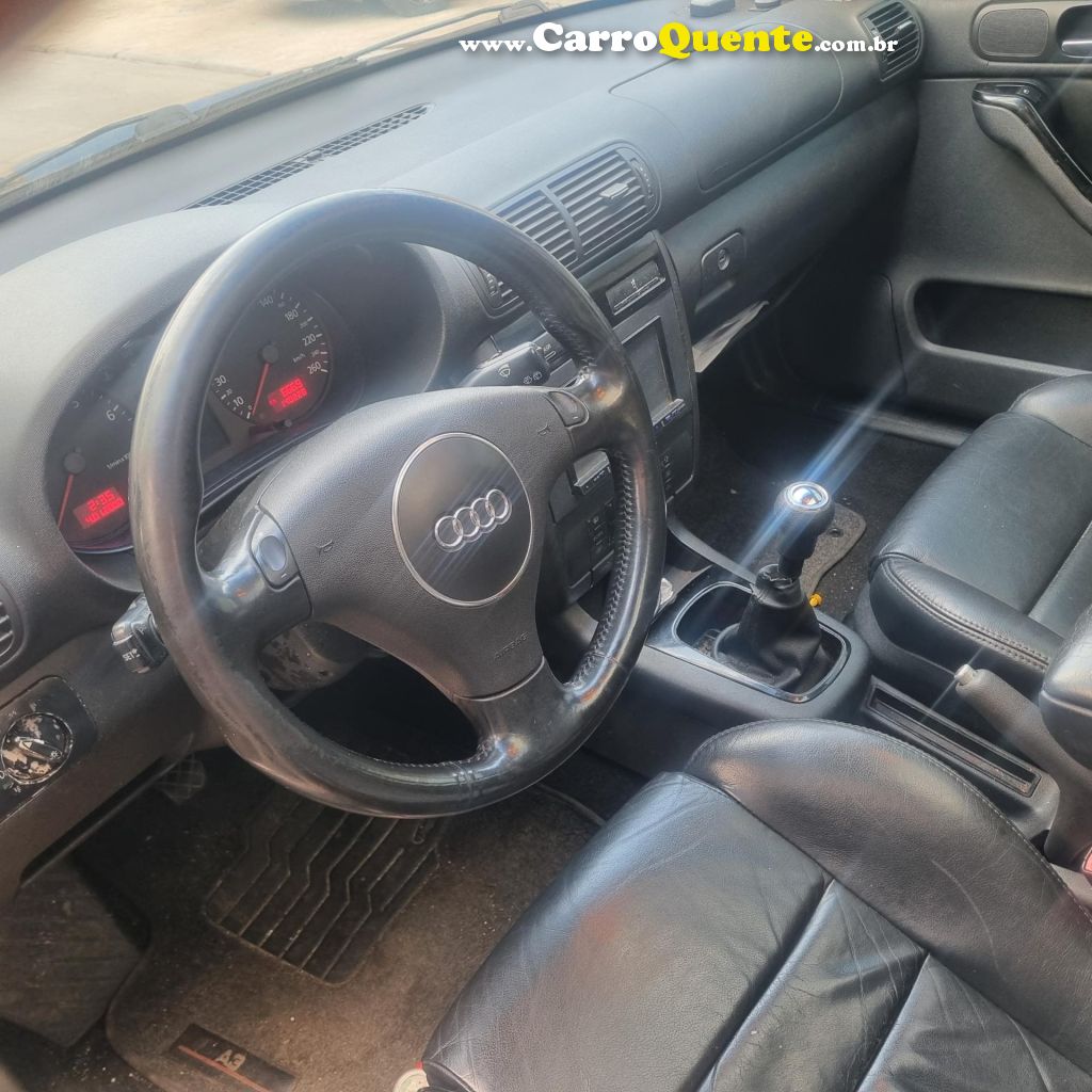AUDI   A3 1.8 TURBO 180CV 5P MEC.   PRETO 2004 1.8 GASOLINA - Loja