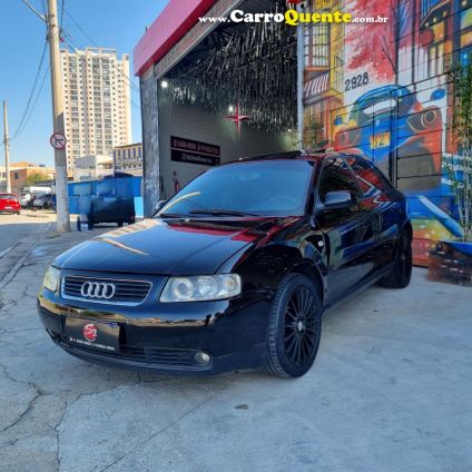 AUDI   A3 1.8 TURBO 180CV 5P MEC.   PRETO 2004 1.8 GASOLINA