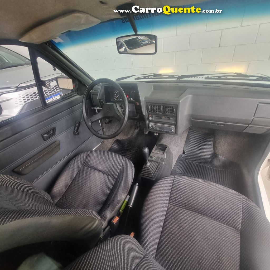VOLKSWAGEN   SAVEIRO CL 1.6 MI  CL C 1.6   BRANCO 1993 1.6 GASOLINA - Loja