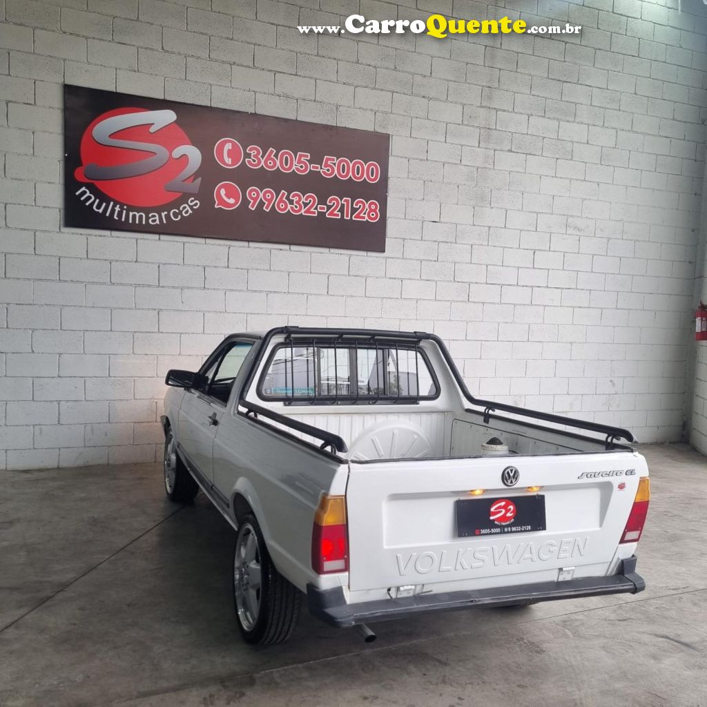 VOLKSWAGEN   SAVEIRO CL 1.6 MI  CL C 1.6   BRANCO 1993 1.6 GASOLINA - Loja