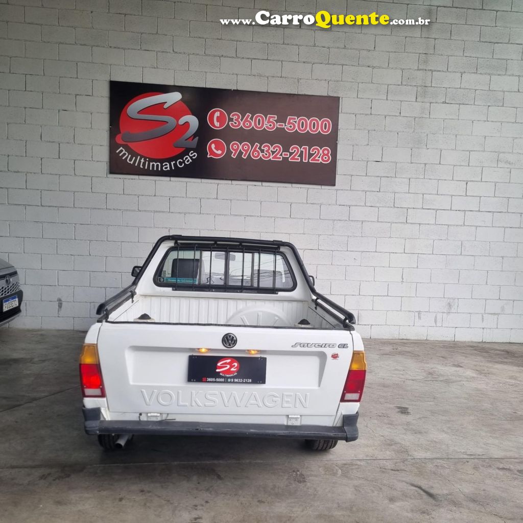 VOLKSWAGEN   SAVEIRO CL 1.6 MI  CL C 1.6   BRANCO 1993 1.6 GASOLINA - Loja