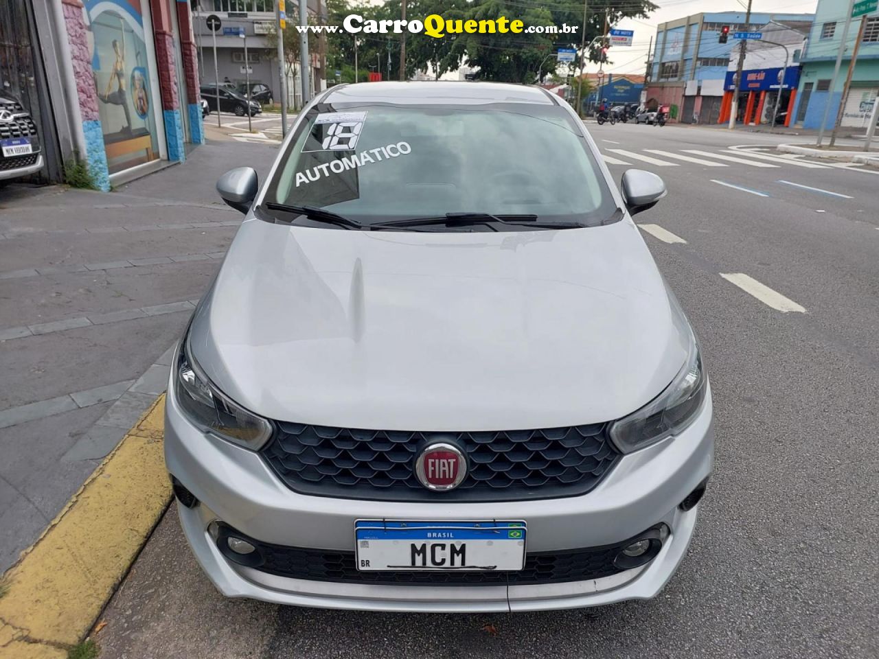 FIAT   ARGO PRECISION 1.8 16V FLEX AUT.   PRATA 2018 1.8 FLEX - Loja