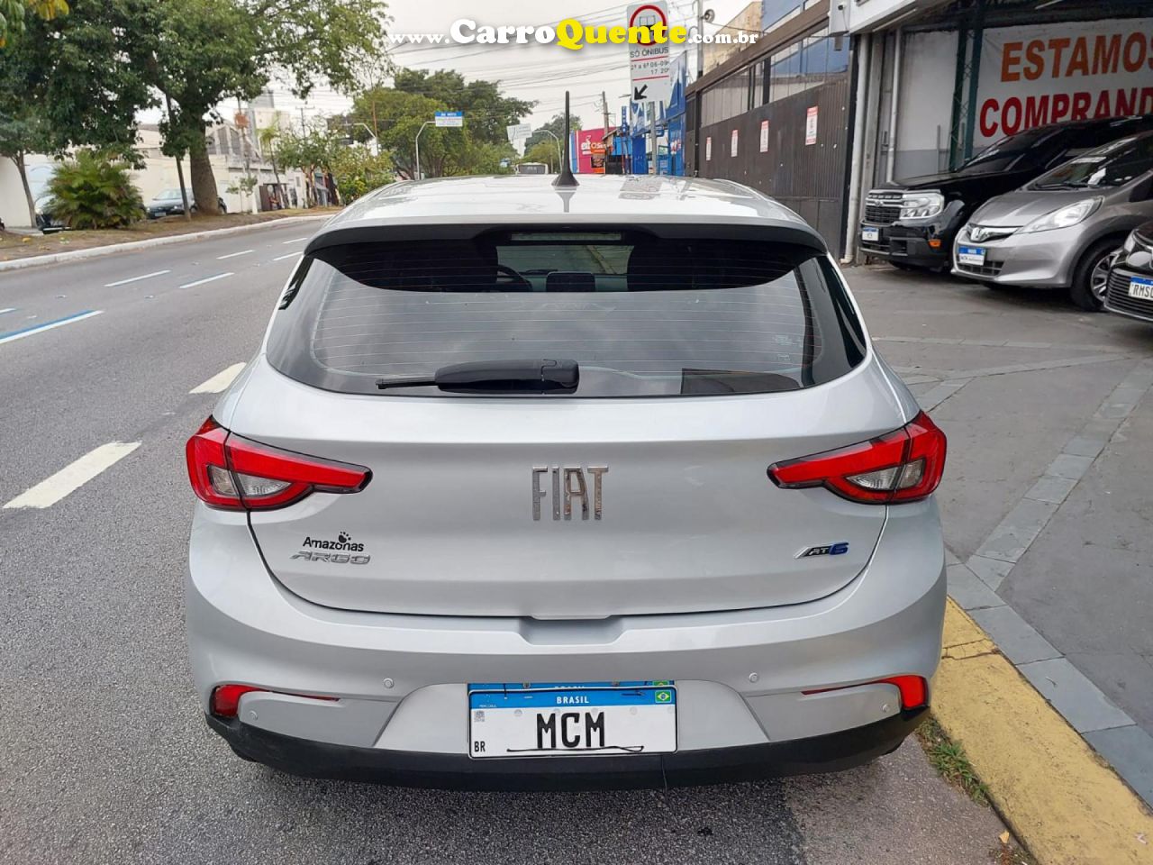FIAT   ARGO PRECISION 1.8 16V FLEX AUT.   PRATA 2018 1.8 FLEX - Loja