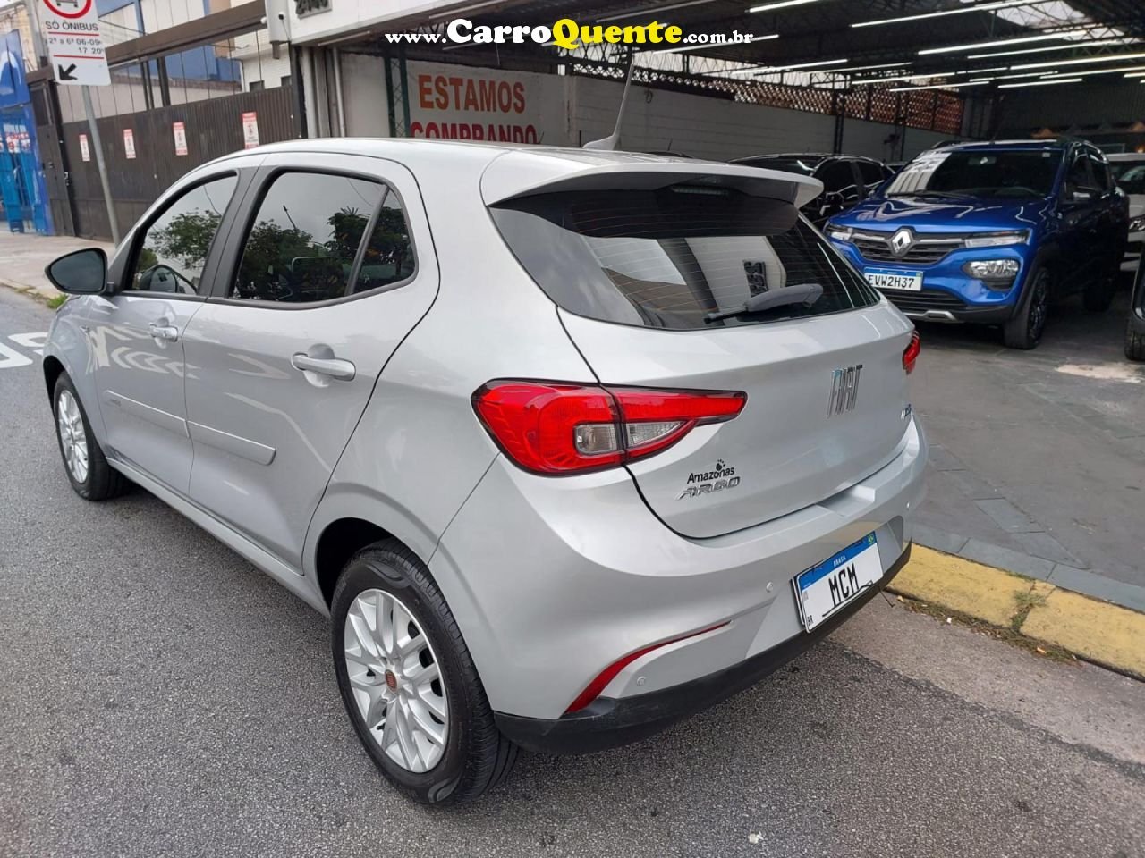 FIAT   ARGO PRECISION 1.8 16V FLEX AUT.   PRATA 2018 1.8 FLEX - Loja