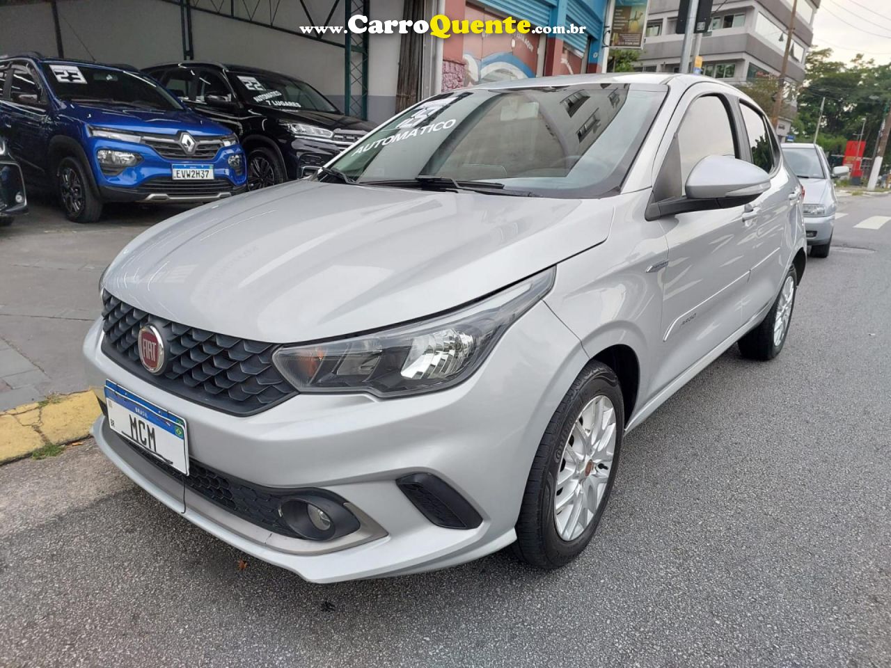 FIAT   ARGO PRECISION 1.8 16V FLEX AUT.   PRATA 2018 1.8 FLEX - Loja