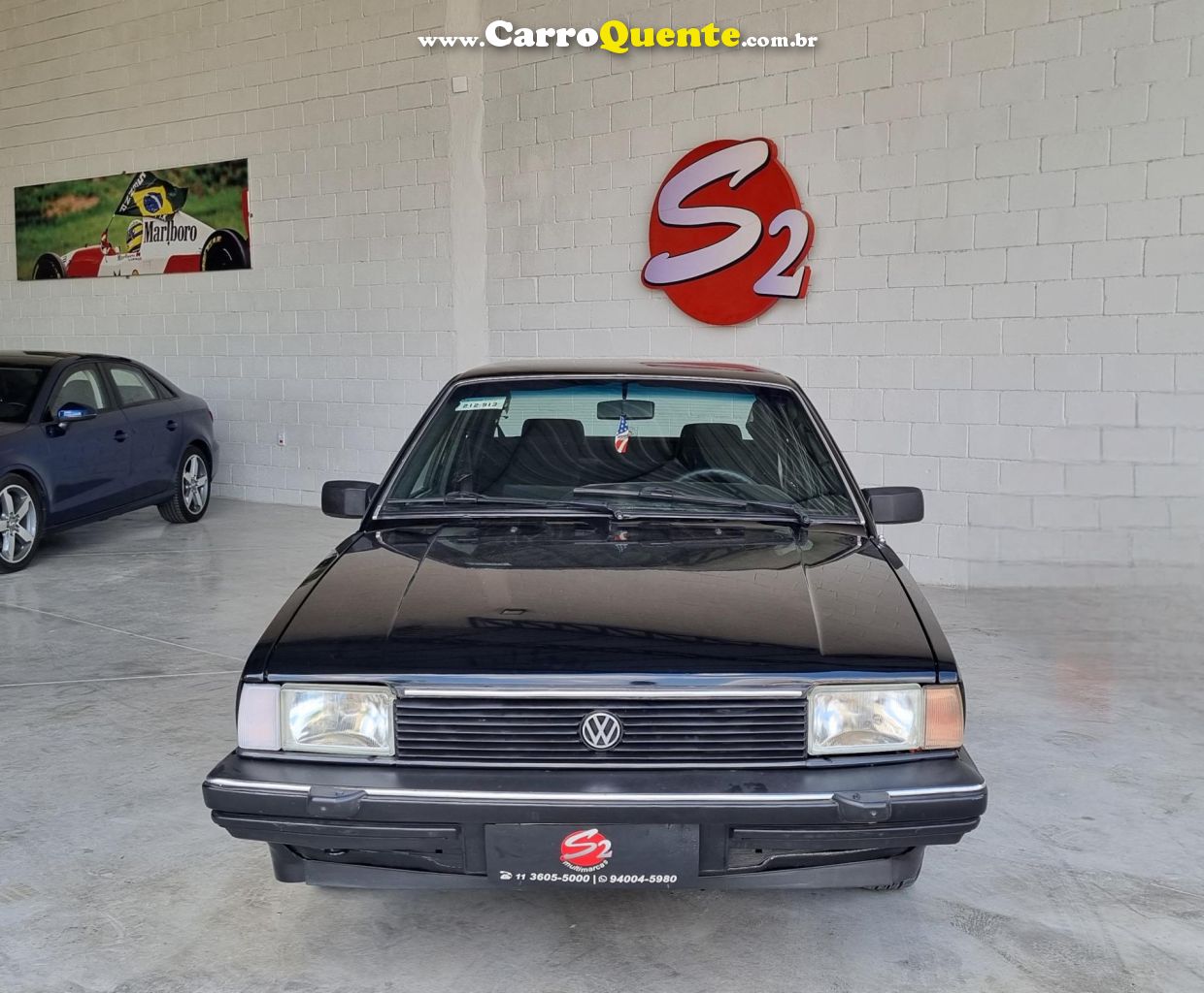 VOLKSWAGEN   SANTANA CSCDCG   PRETO 1986 1.8 ÁLCOOL - Loja