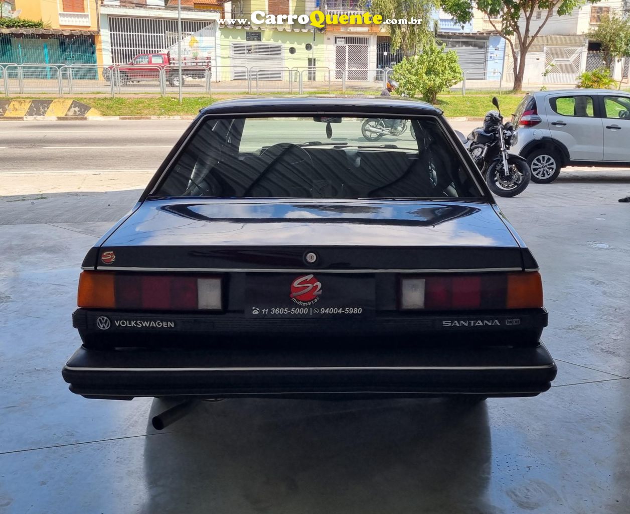VOLKSWAGEN   SANTANA CSCDCG   PRETO 1986 1.8 ÁLCOOL - Loja