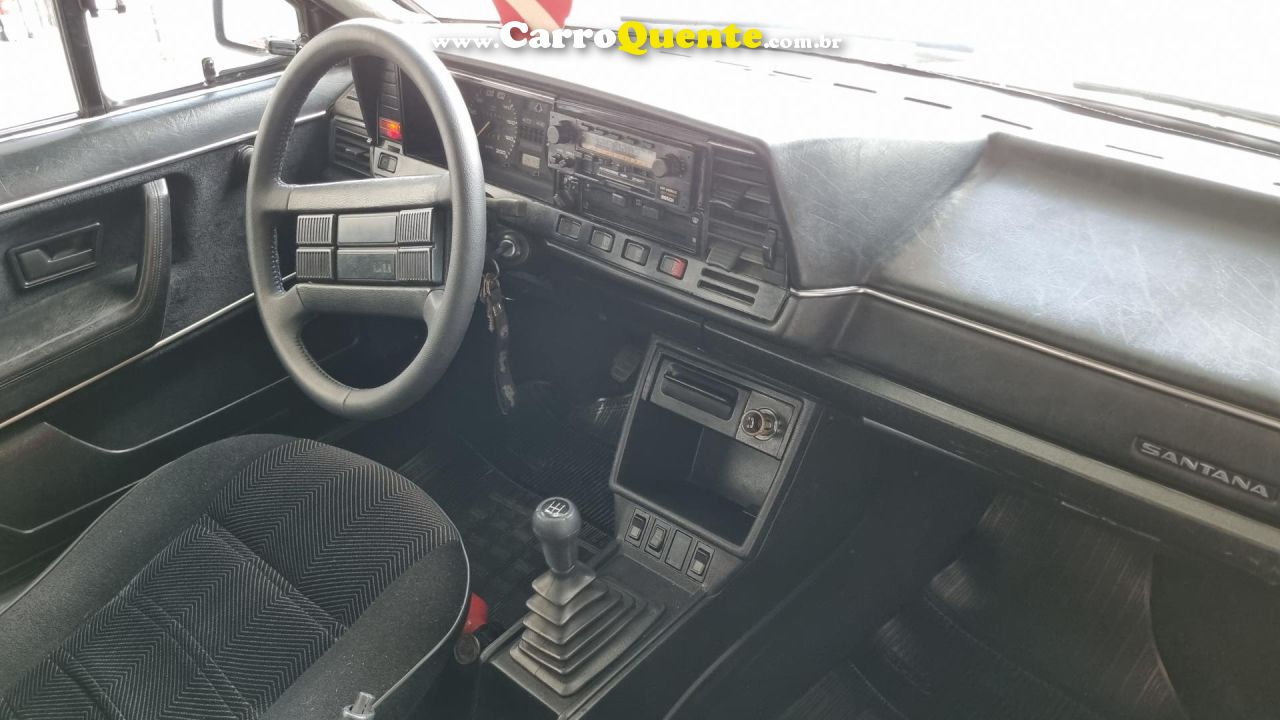 VOLKSWAGEN   SANTANA CSCDCG   PRETO 1986 1.8 ÁLCOOL - Loja