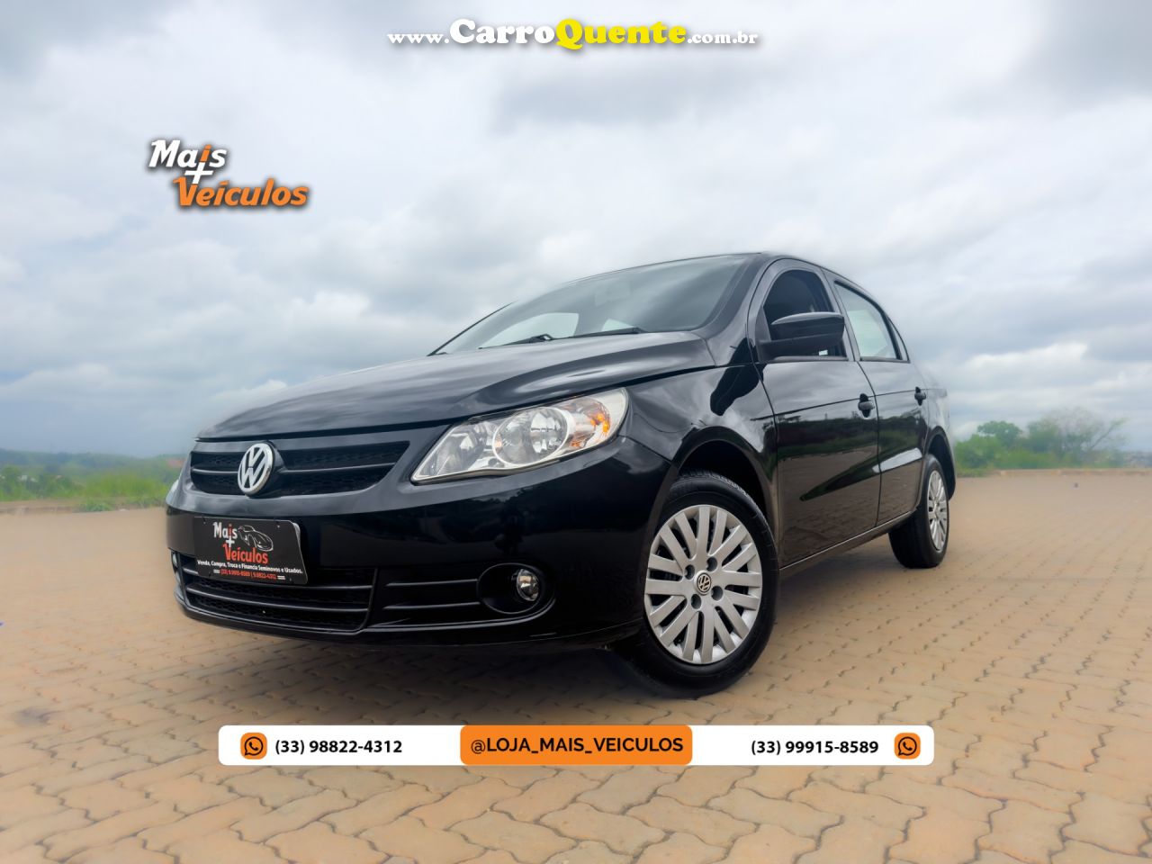 VOLKSWAGEN   VOYAGE 1.61.6 CITY  MI TOTAL FLEX 8V 4P   PRETO 2012 1.6 FLEX - Loja