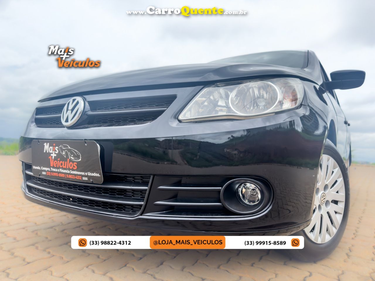VOLKSWAGEN   VOYAGE 1.61.6 CITY  MI TOTAL FLEX 8V 4P   PRETO 2012 1.6 FLEX - Loja