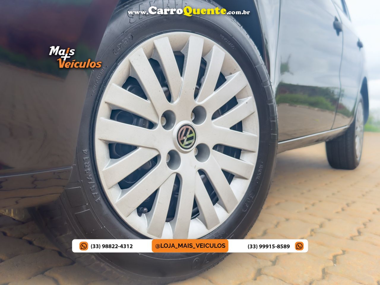 VOLKSWAGEN   VOYAGE 1.61.6 CITY  MI TOTAL FLEX 8V 4P   PRETO 2012 1.6 FLEX - Loja