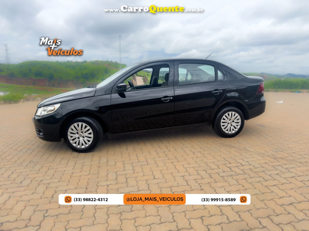 VOLKSWAGEN   VOYAGE 1.61.6 CITY  MI TOTAL FLEX 8V 4P   PRETO 2012 1.6 FLEX - Loja