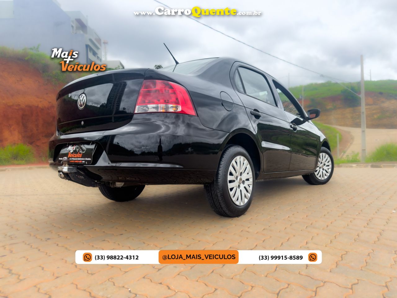 VOLKSWAGEN   VOYAGE 1.61.6 CITY  MI TOTAL FLEX 8V 4P   PRETO 2012 1.6 FLEX - Loja