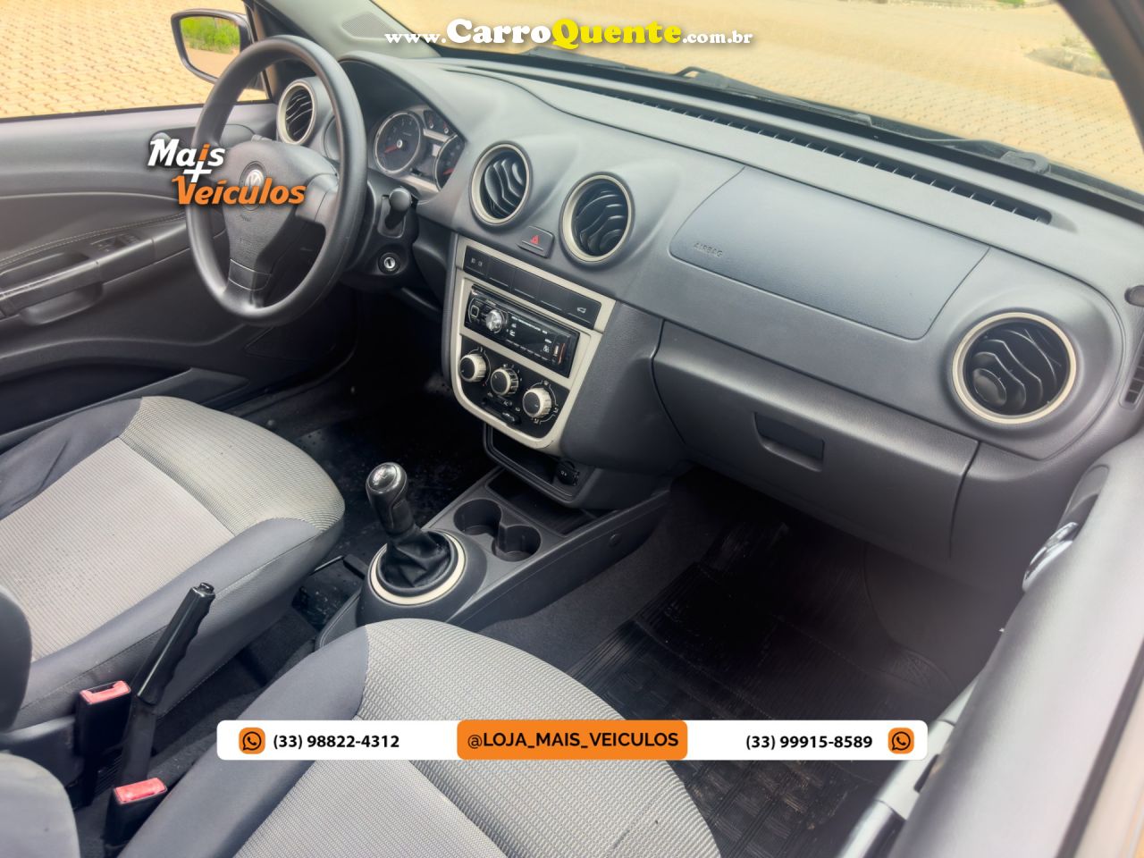 VOLKSWAGEN   VOYAGE 1.61.6 CITY  MI TOTAL FLEX 8V 4P   PRETO 2012 1.6 FLEX - Loja