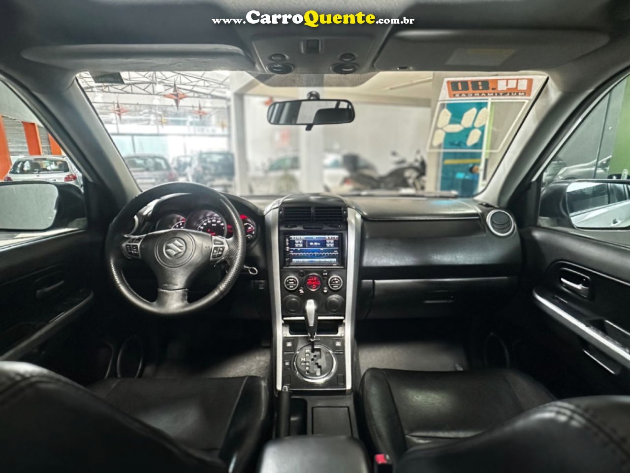 SUZUKI   GRAND VITARA 2.0 16V 4X24X4 5P AUT.   BRANCO 2014 2.0 GASOLINA - Loja