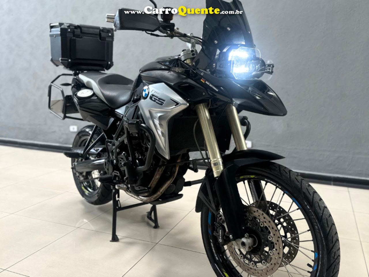BMW   F-800 GS   PRETO 2016 85cv800c GASOLINA - Loja