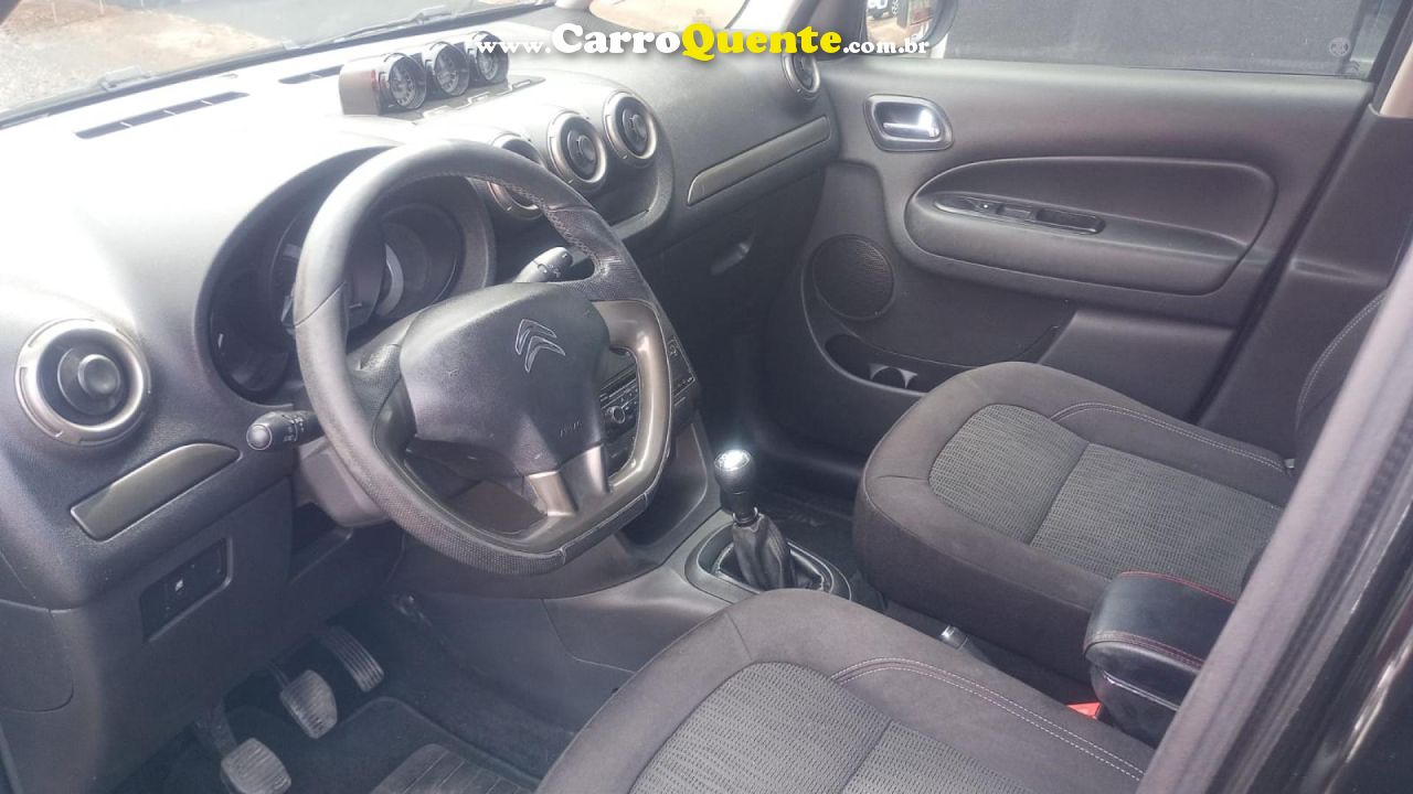 CITROËN   C3 PICASSO GLX 1.5 FLEX 8V 5P MEC.   PRETO 2013 1.6 FLEX - Loja