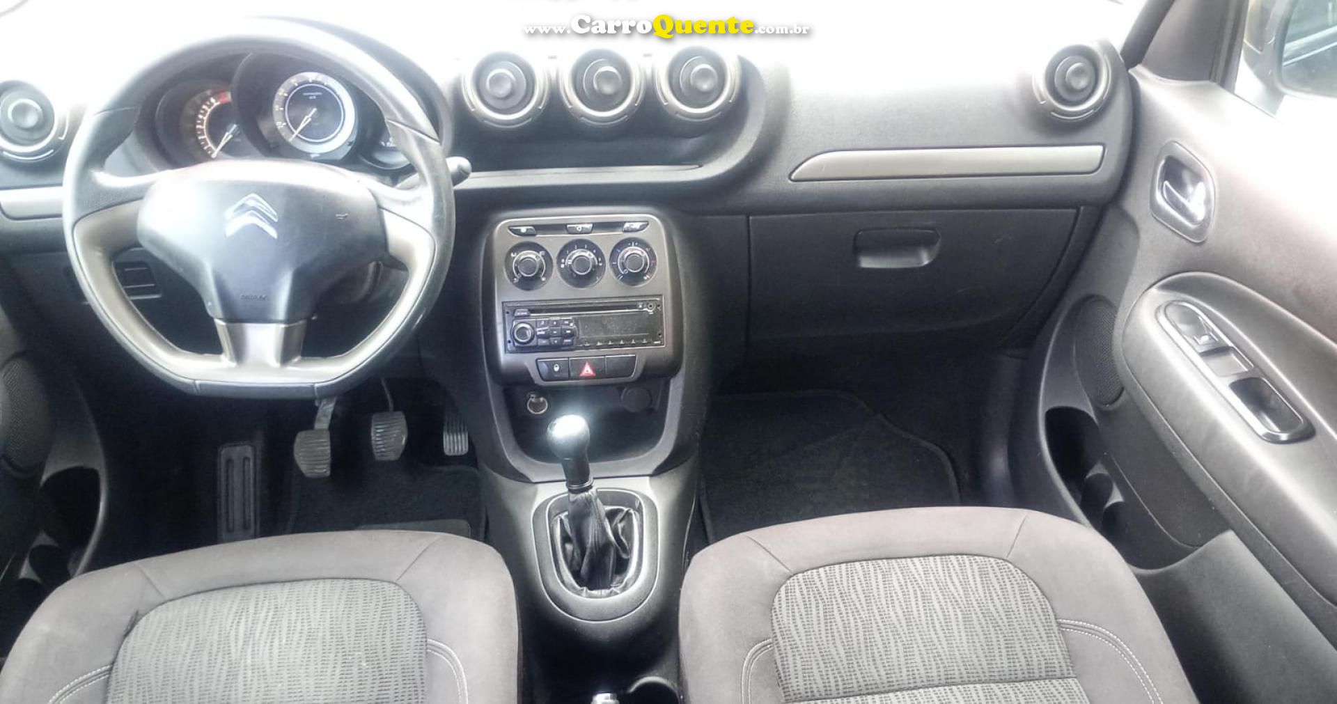 CITROËN   C3 PICASSO GLX 1.5 FLEX 8V 5P MEC.   PRETO 2013 1.6 FLEX - Loja