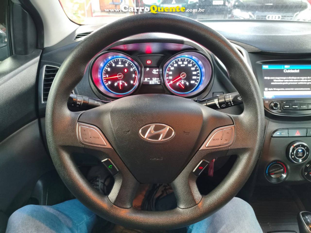 HYUNDAI   HB20S C.STYLEC.PLUS1.6 FLEX 16V AUT. 4P   PRATA 2019 1.6 FLEX - Loja