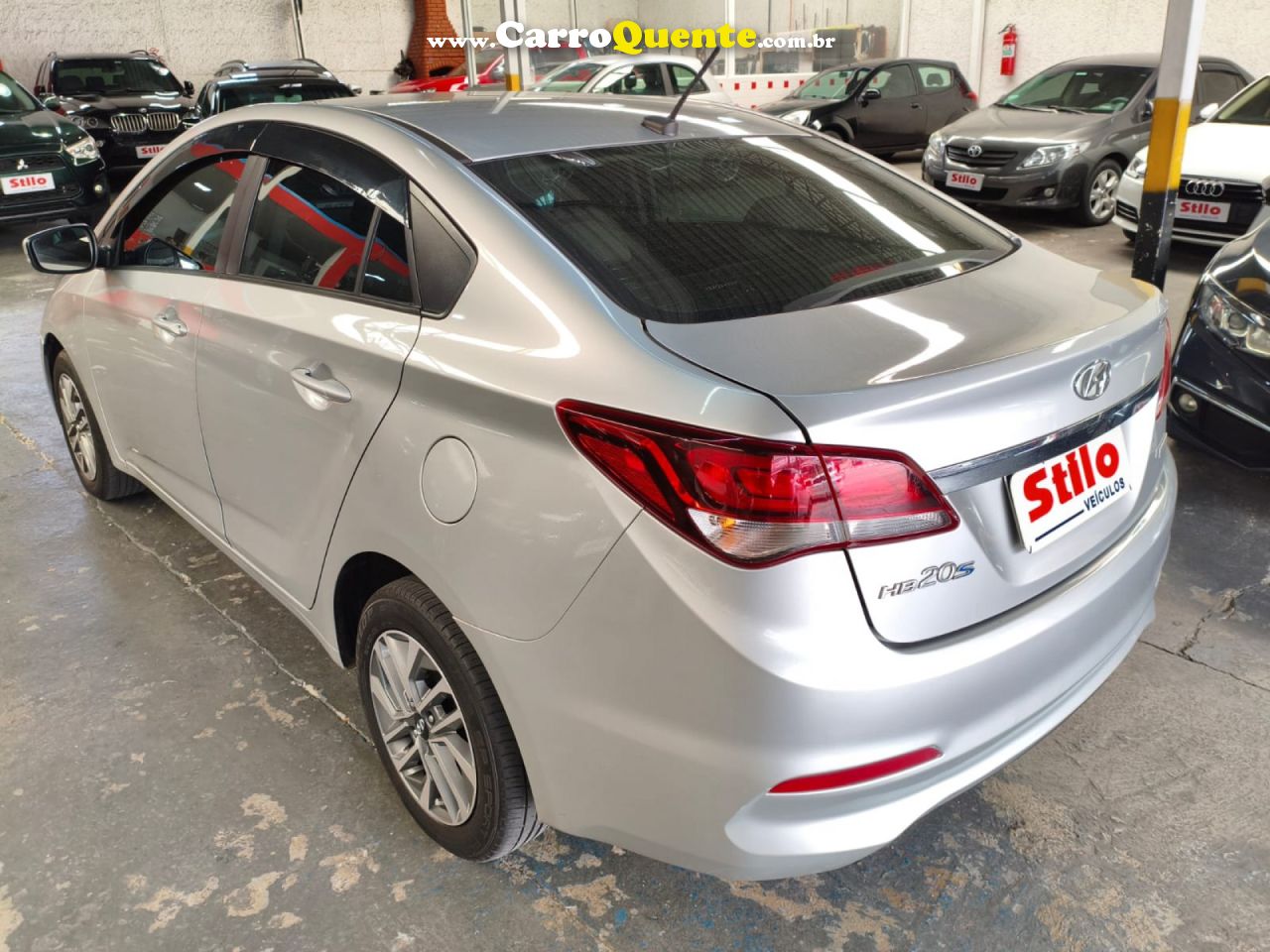 HYUNDAI   HB20S C.STYLEC.PLUS1.6 FLEX 16V AUT. 4P   PRATA 2019 1.6 FLEX - Loja