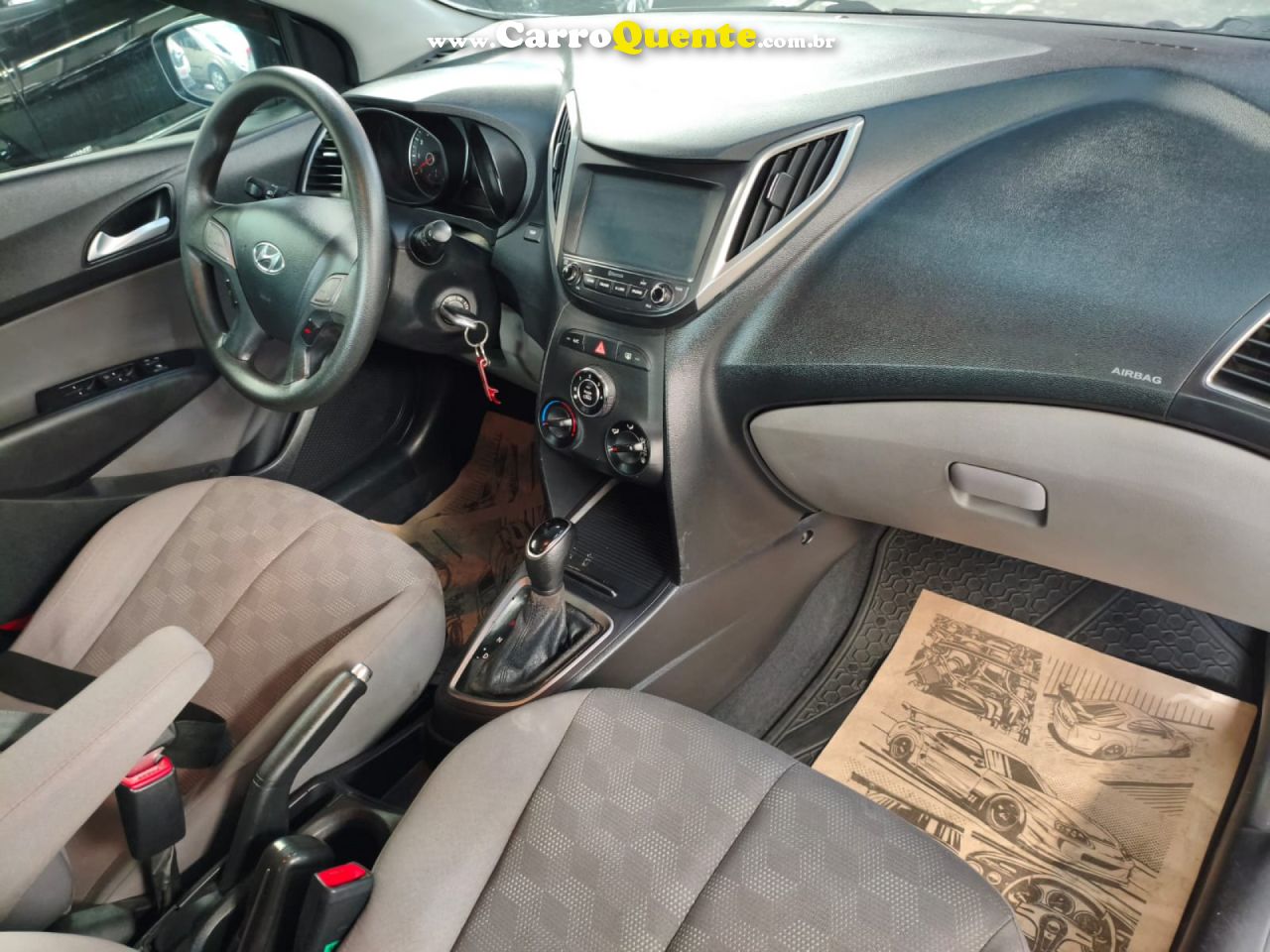 HYUNDAI   HB20S C.STYLEC.PLUS1.6 FLEX 16V AUT. 4P   PRATA 2019 1.6 FLEX - Loja