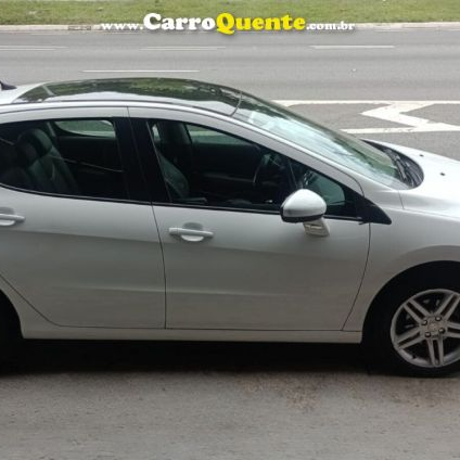 PEUGEOT   308 ALLURE 2.0 FLEX 16V 5P AUT.   BRANCO 2013 2.0 FLEX