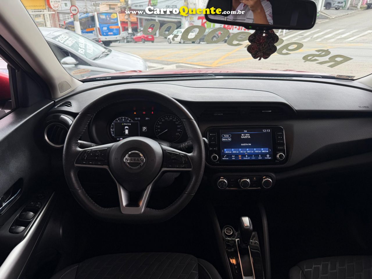 NISSAN   KICKS ADVANCE 1.6 16V FLEX AUT.   VERMELHO 2022 1.6 FLEX - Loja