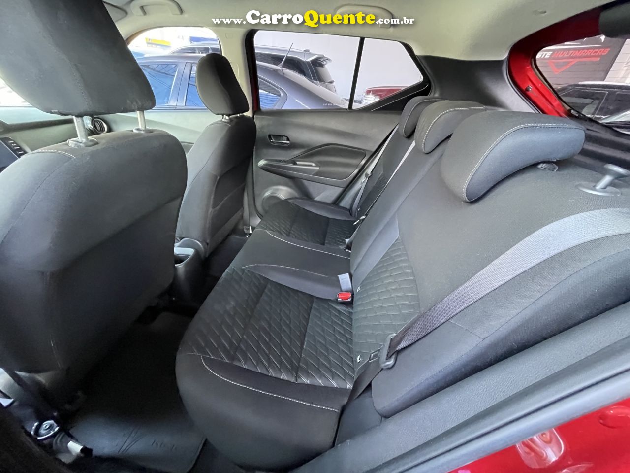 NISSAN   KICKS ADVANCE 1.6 16V FLEX AUT.   VERMELHO 2022 1.6 FLEX - Loja