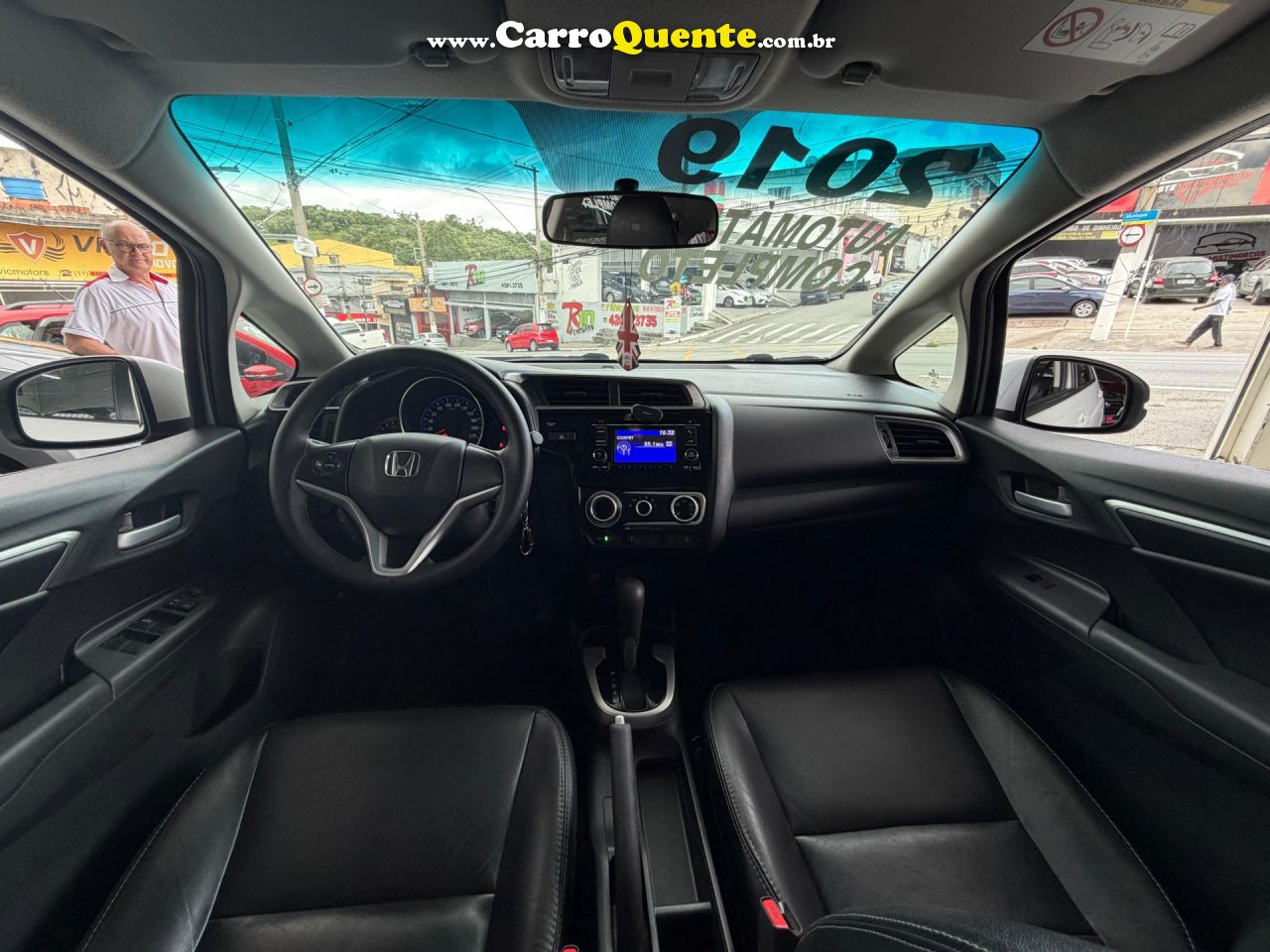 HONDA   FIT LX 1.5 FLEXONE 16V 5P AUT.   BRANCO 2019 1.5 GASOLINA - Loja