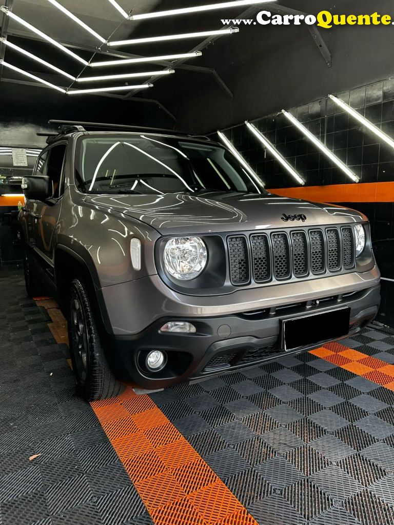 JEEP   RENEGADE1.8 4X2 FLEX 16V AUT.   CINZA 2021 1.8 FLEX - Loja