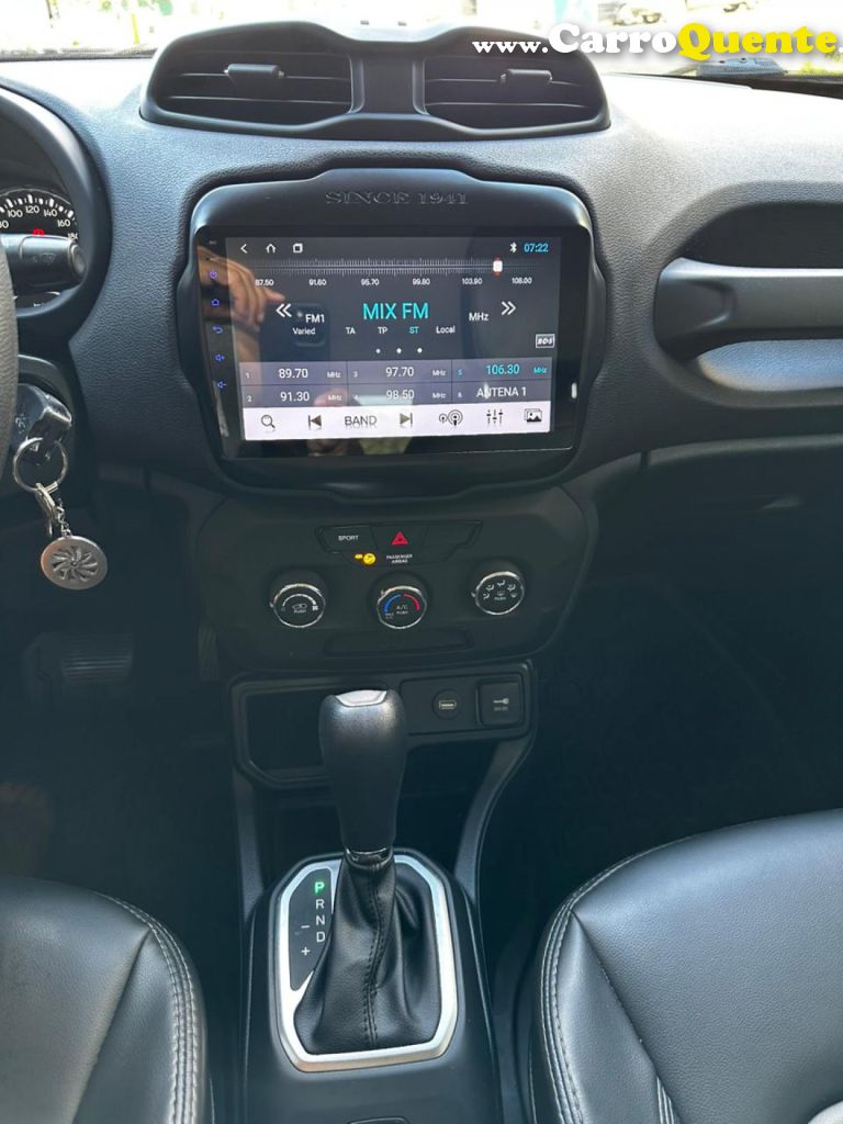 JEEP   RENEGADE1.8 4X2 FLEX 16V AUT.   CINZA 2021 1.8 FLEX - Loja