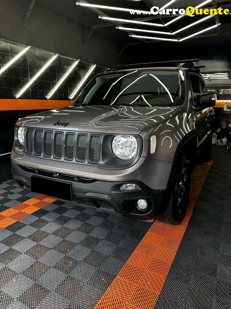 JEEP   RENEGADE1.8 4X2 FLEX 16V AUT.   CINZA 2021 1.8 FLEX - Loja