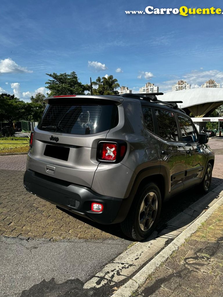 JEEP   RENEGADE1.8 4X2 FLEX 16V AUT.   CINZA 2021 1.8 FLEX - Loja