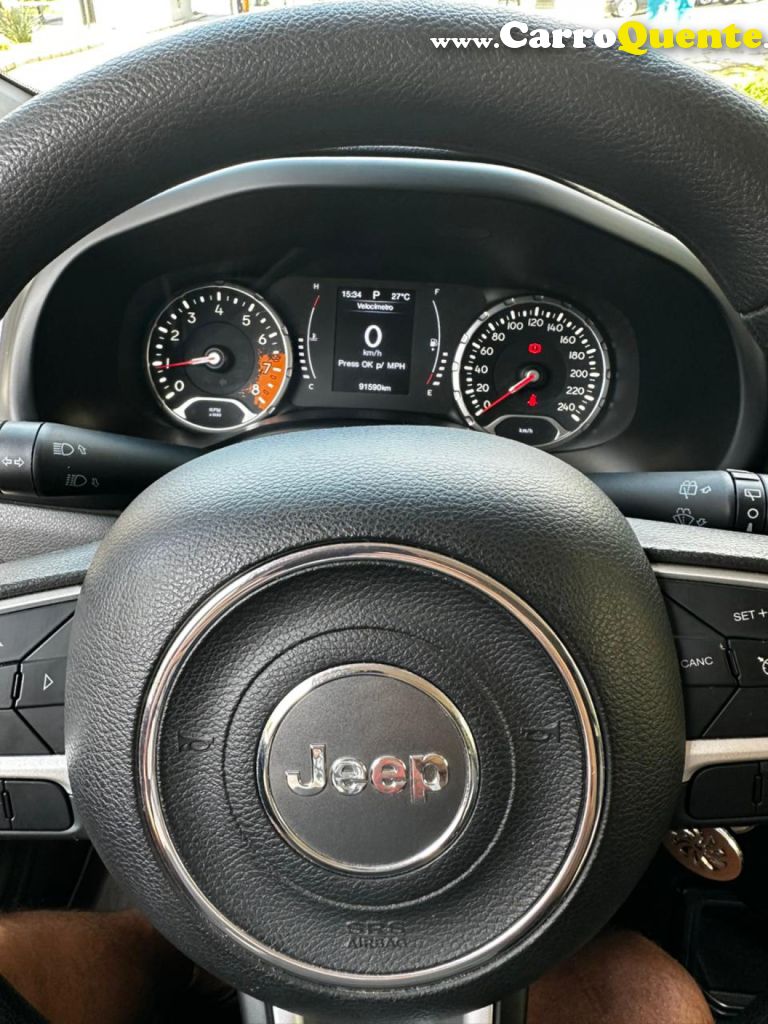 JEEP   RENEGADE1.8 4X2 FLEX 16V AUT.   CINZA 2021 1.8 FLEX - Loja