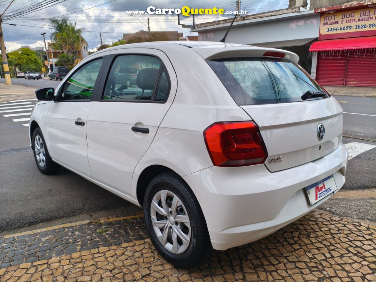 VOLKSWAGEN   GOL 1.0 FLEX 12V 5P   BRANCO 2021 1.0 FLEX - Loja