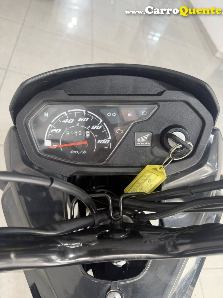 HONDA   POP 110I   PRETO 2024 110 GASOLINA - Loja