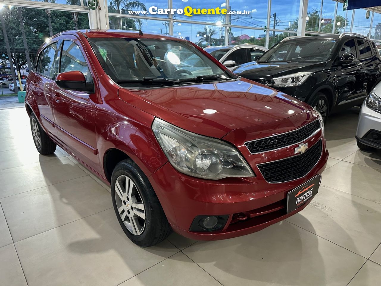 CHEVROLET   AGILE LTZ 1.4 MPFI 8V FLEXPOWER 5P   VERMELHO 2013 1.4 FLEX - Loja