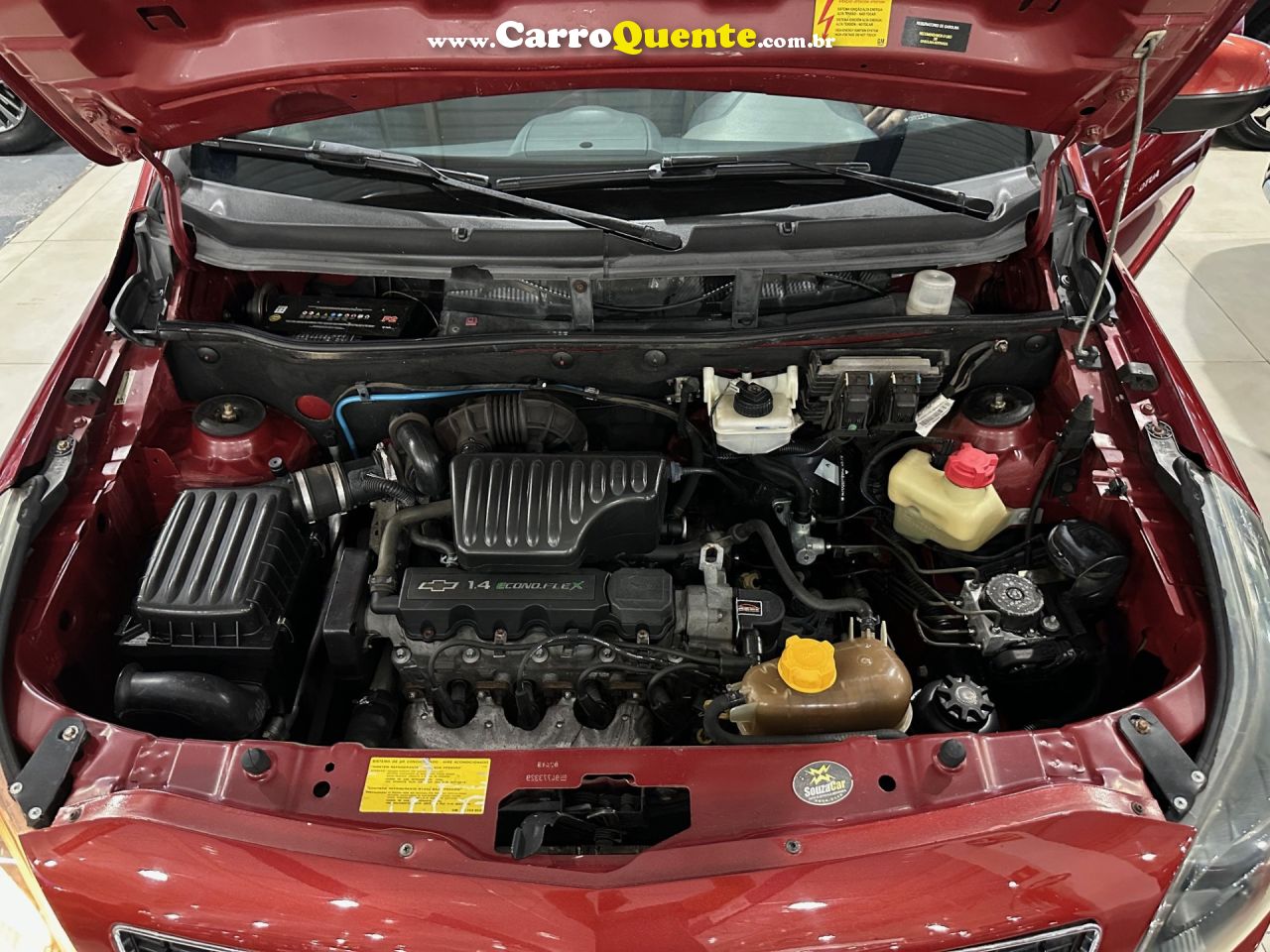 CHEVROLET   AGILE LTZ 1.4 MPFI 8V FLEXPOWER 5P   VERMELHO 2013 1.4 FLEX - Loja