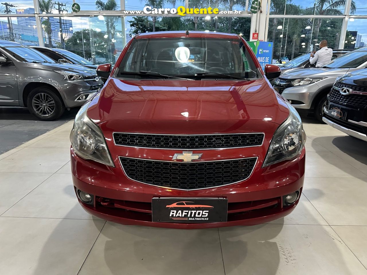 CHEVROLET   AGILE LTZ 1.4 MPFI 8V FLEXPOWER 5P   VERMELHO 2013 1.4 FLEX - Loja