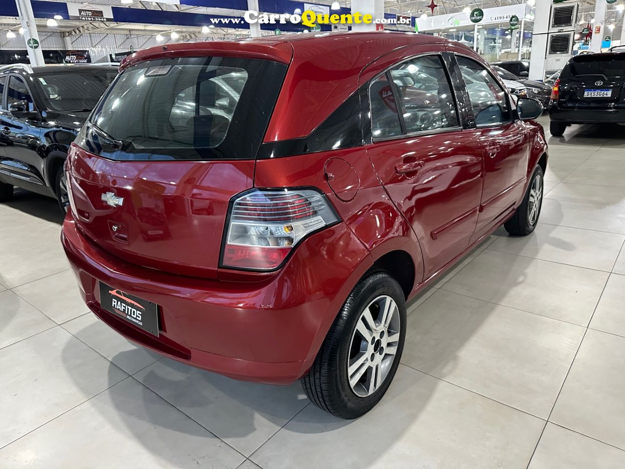 CHEVROLET   AGILE LTZ 1.4 MPFI 8V FLEXPOWER 5P   VERMELHO 2013 1.4 FLEX - Loja